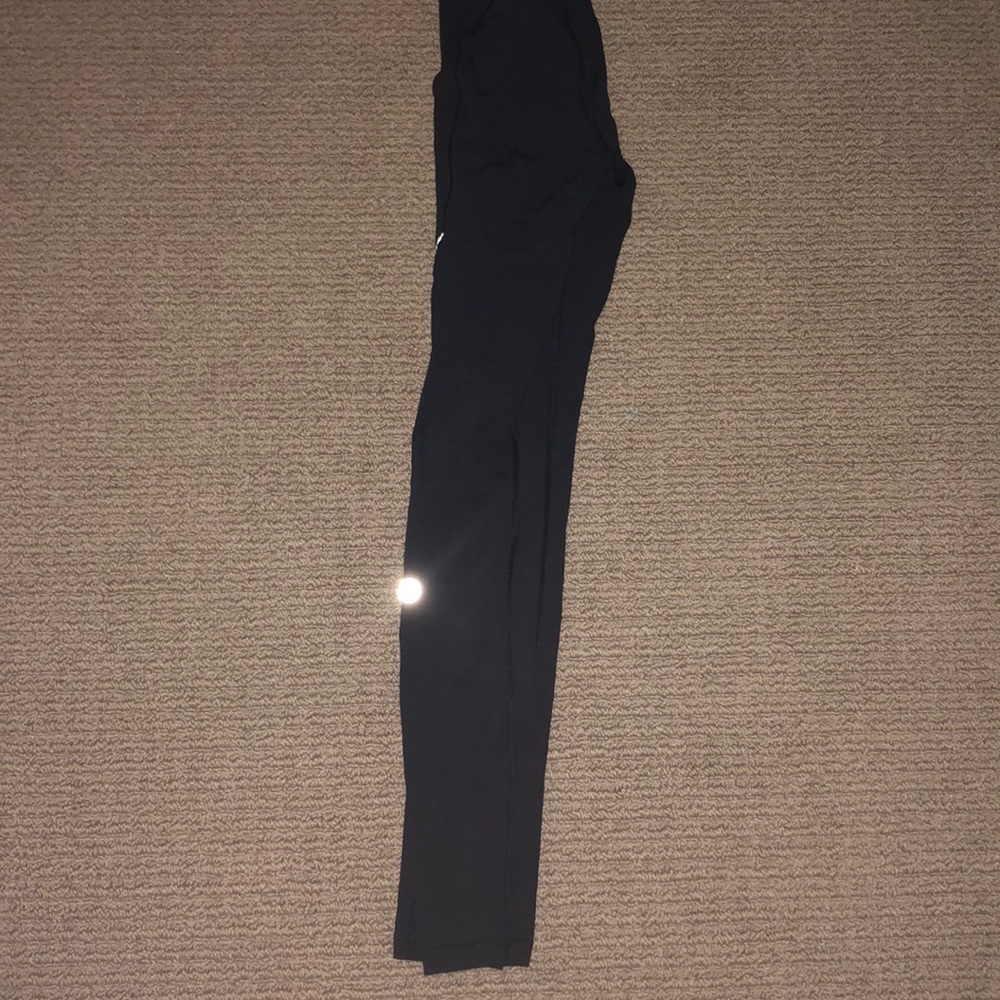 Black lulu lemon leggings size 2